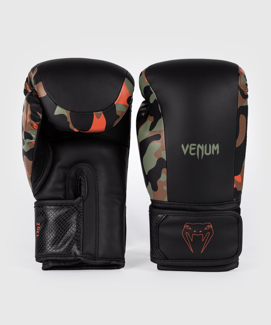 boxerské rukavice venum jungle ops - canyon camo