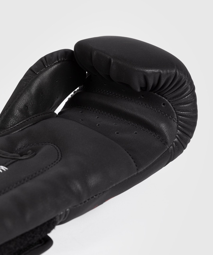 boxerské rukavice venum tactical xt - černéohnivé červené