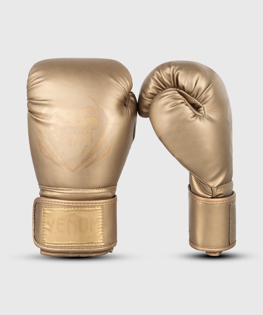 boxerské rukavice venum contender - zlatézlaté