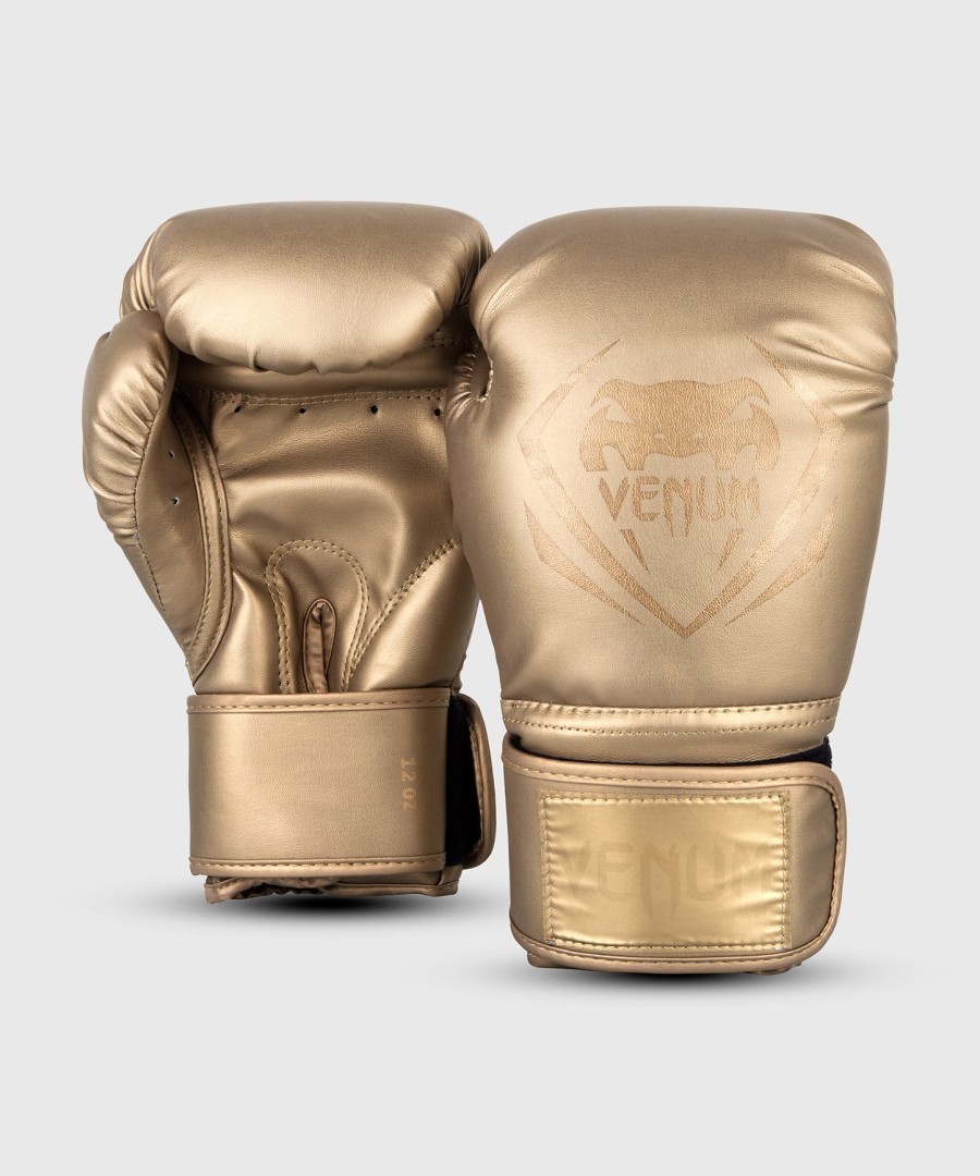 boxerské rukavice venum contender - zlatézlaté