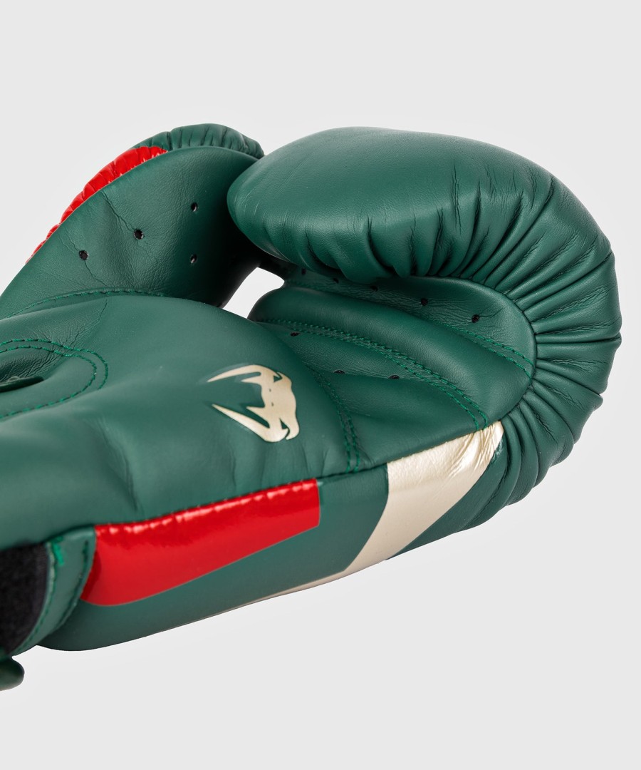 boxerské rukavice venum elite - zelené - speciální edice