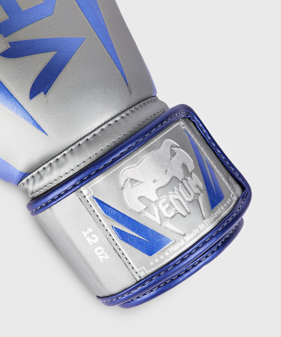 boxerské rukavice venum elite - šedé - speciální edice
