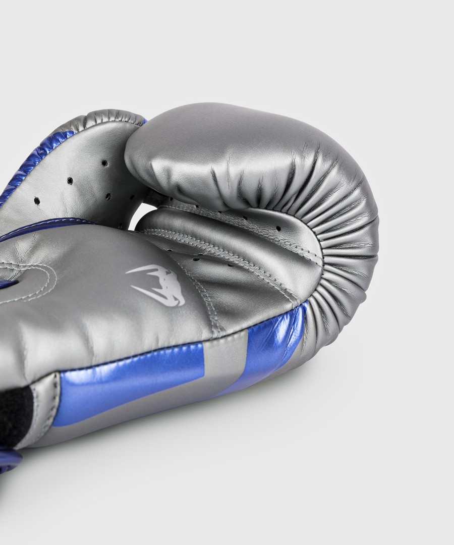 boxerské rukavice venum elite - šedé - speciální edice