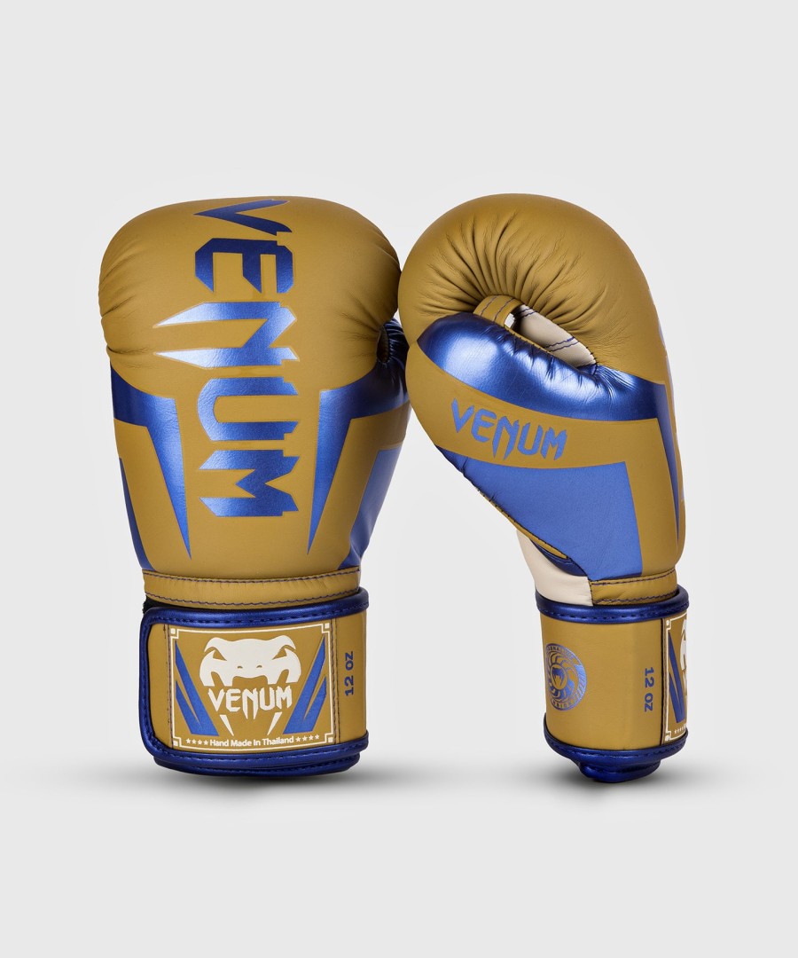 boxerské rukavice venum elite - camel - speciální edice