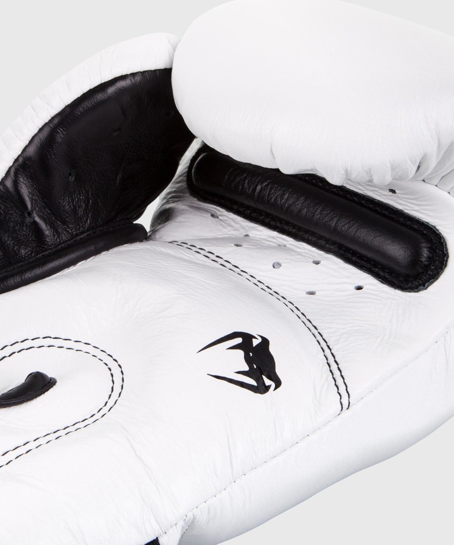 boxerské rukavice venum giant 3.0 - nappa kůže - bílé