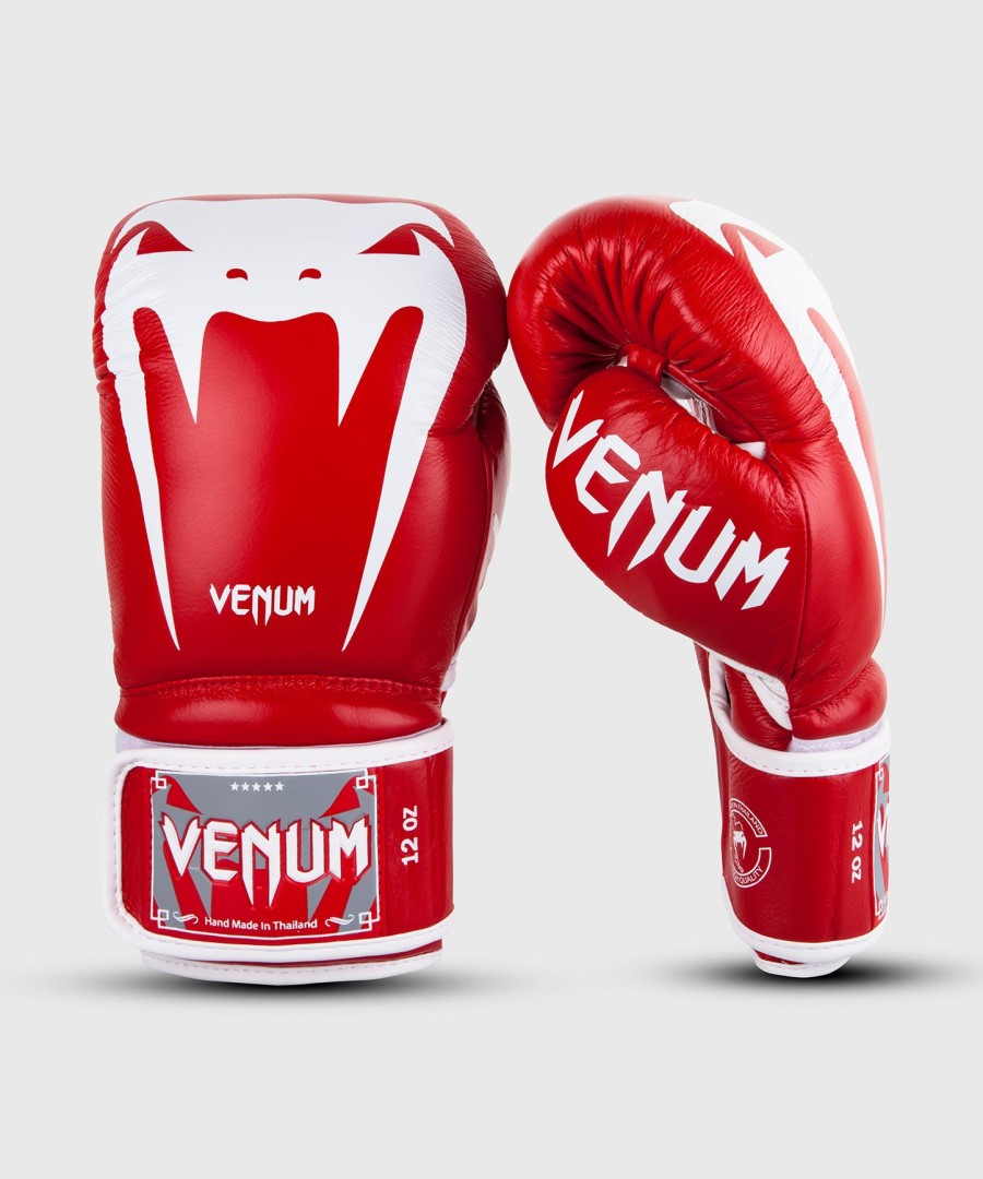 boxerské rukavice venum giant 3.0 - nappa kůže - Červené