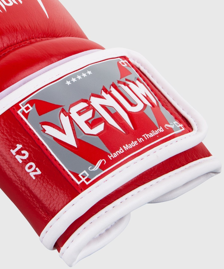 boxerské rukavice venum giant 3.0 - nappa kůže - Červené