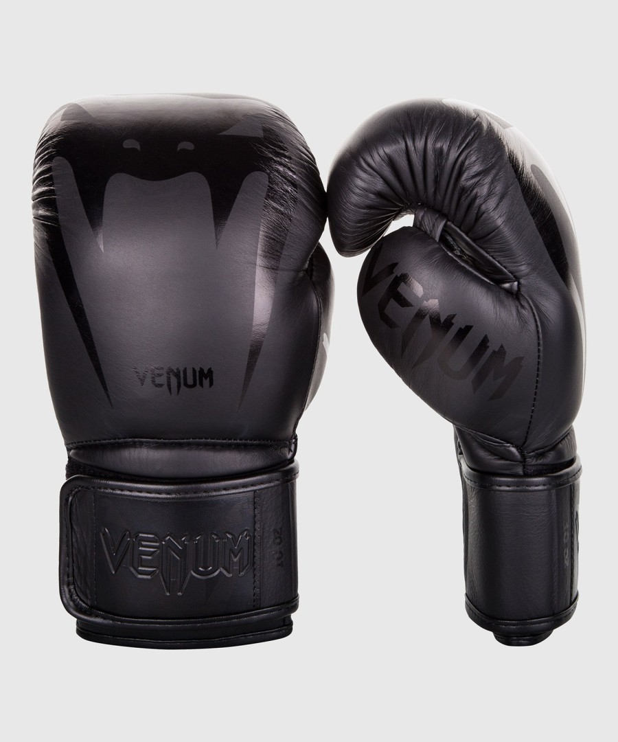 boxerské rukavice venum giant 3.0 - nappa leather - ČernéČerné