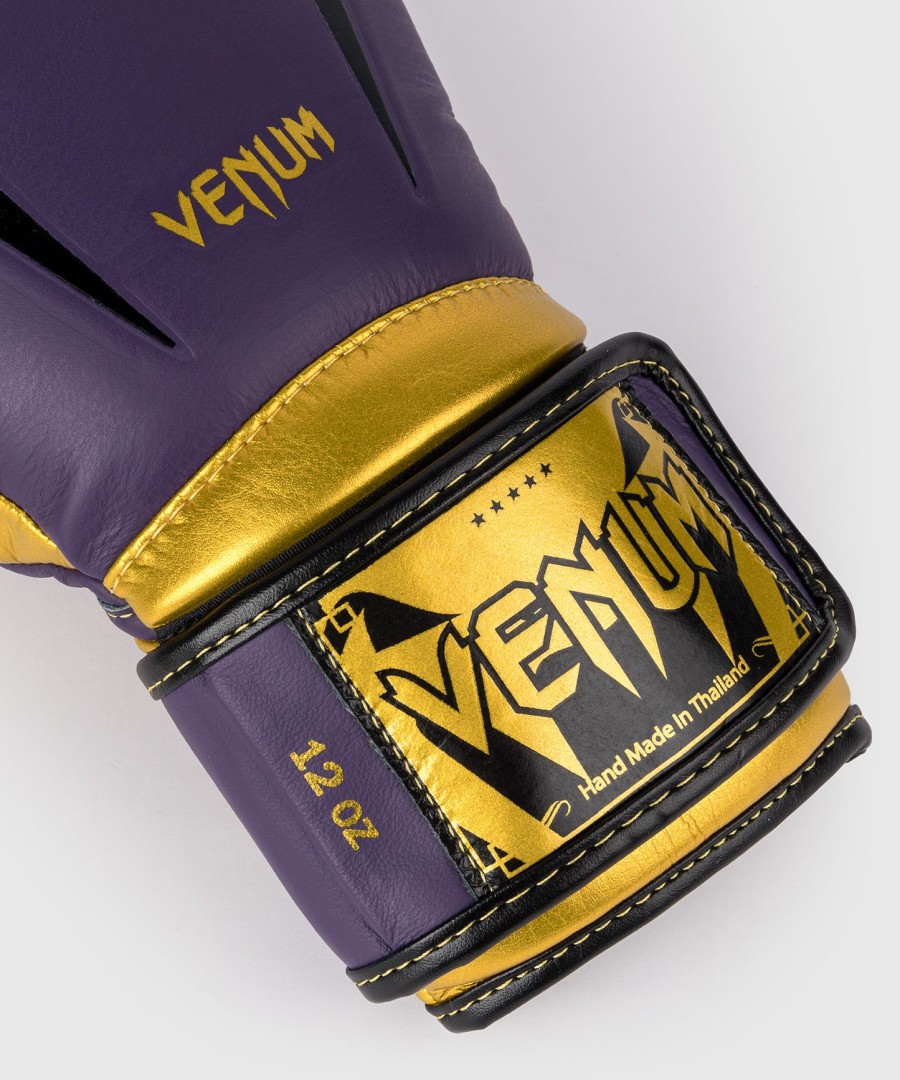 boxerské rukavice venum giant 3.0 - tmavě fialovézlaté - speciální edice
