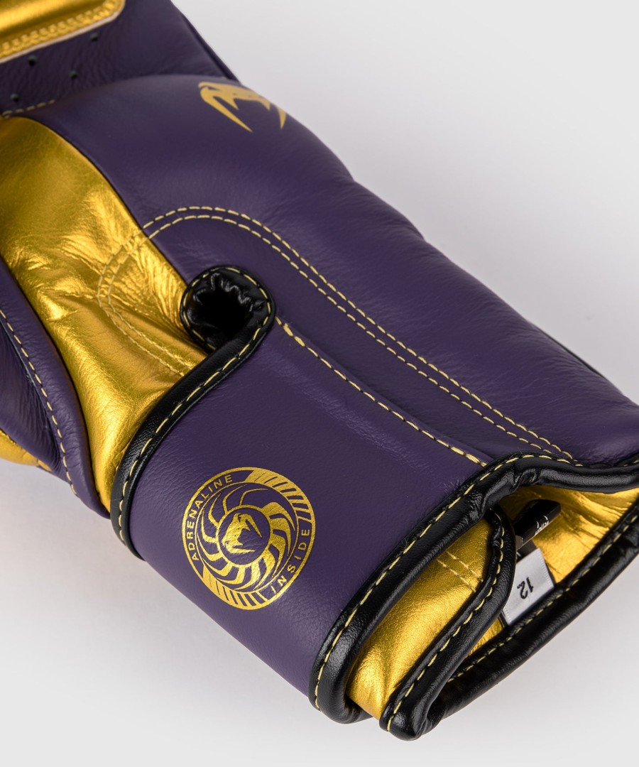 boxerské rukavice venum giant 3.0 - tmavě fialovézlaté - speciální edice