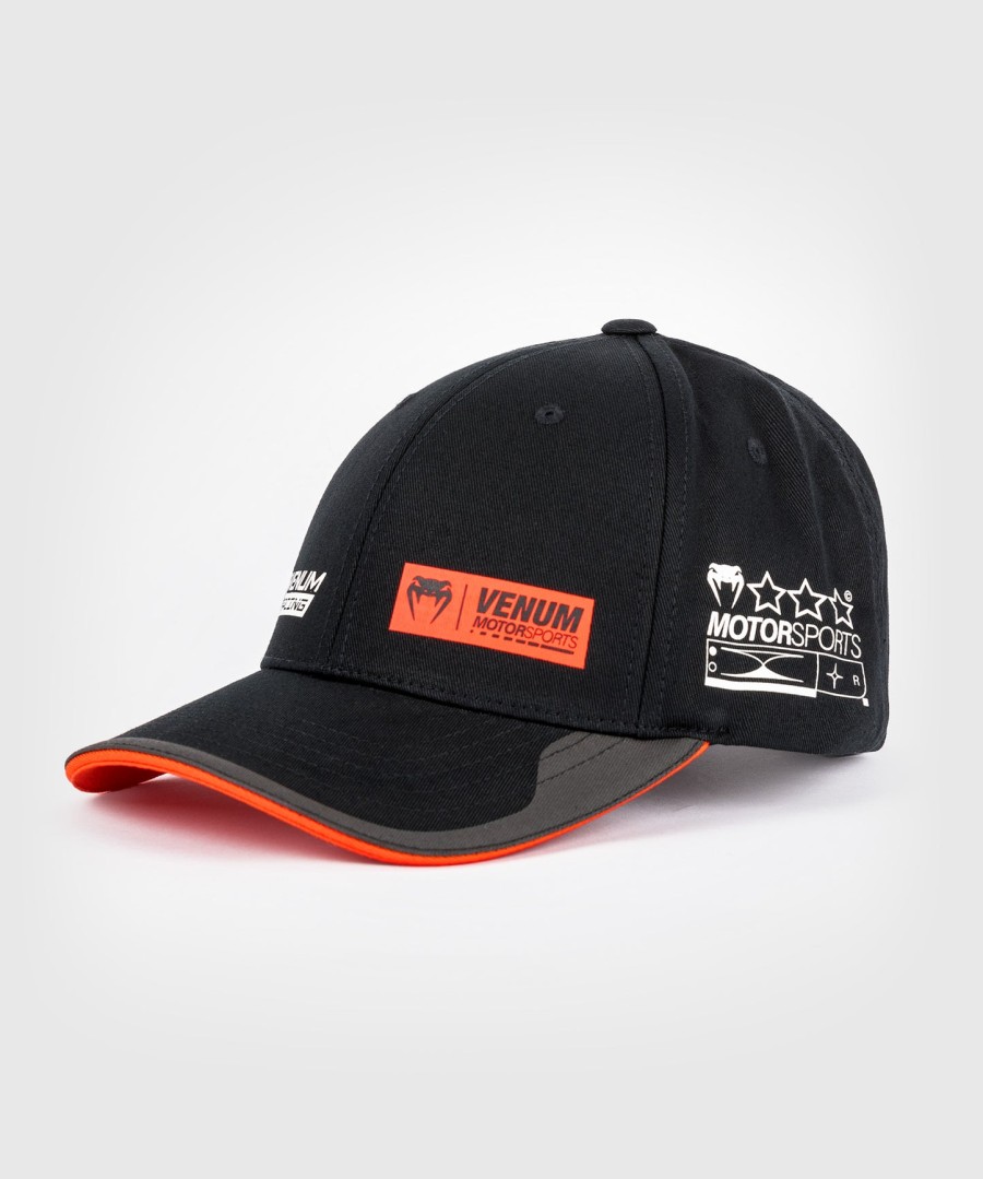 kšiltovka venum motorsport - tmavě černá