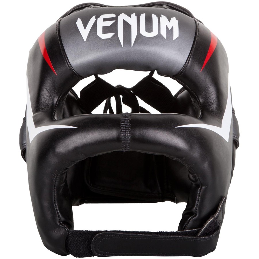 posilovací helma venum elite iron - černá