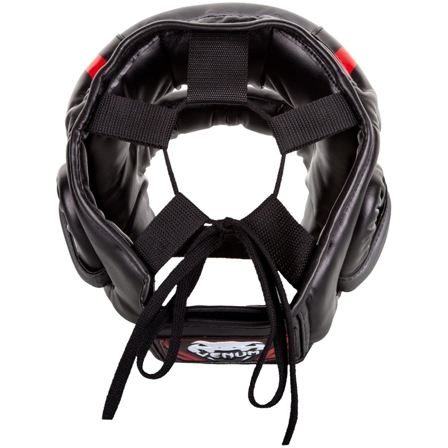 posilovací helma venum elite iron - černá