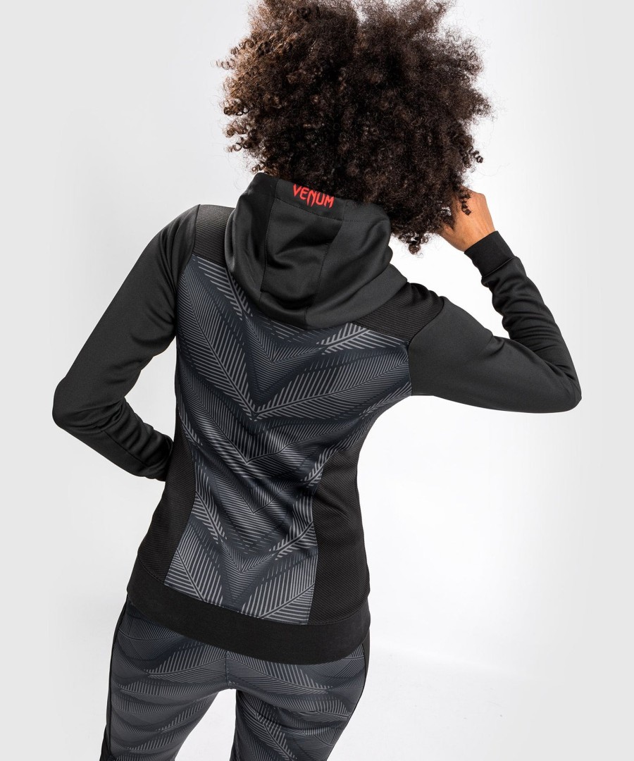 venum phantom hoody - pro ženy - černáčervená
