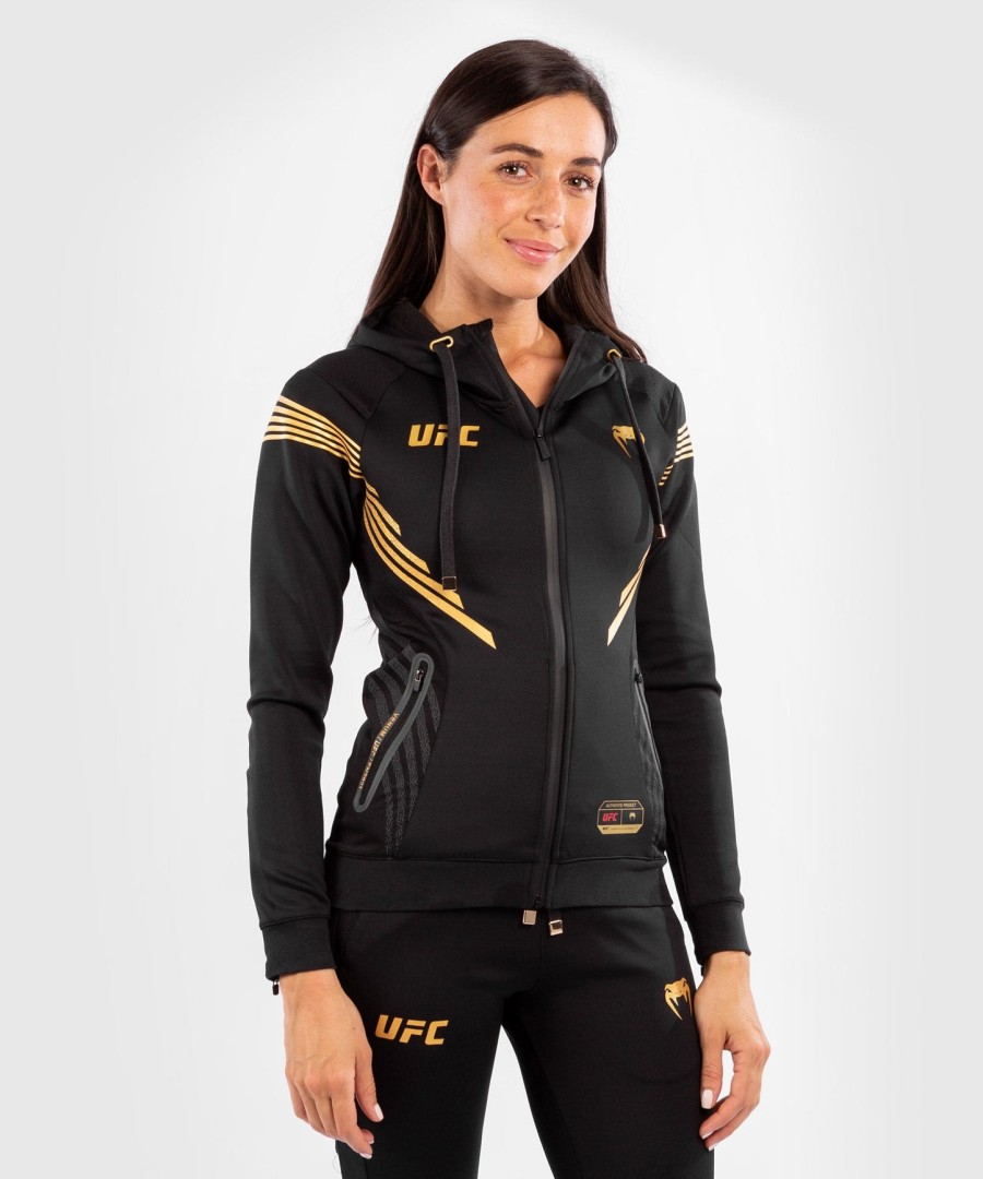 dámská mikina s kapucí ufc venum authentic fight night walkout - champion