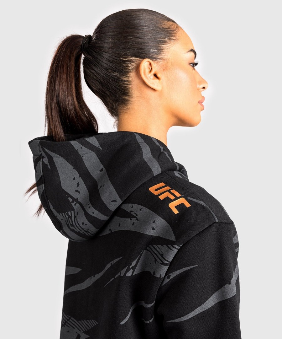 dámská mikina s kapucí ufc adrenaline by venum fight week - urban camo
