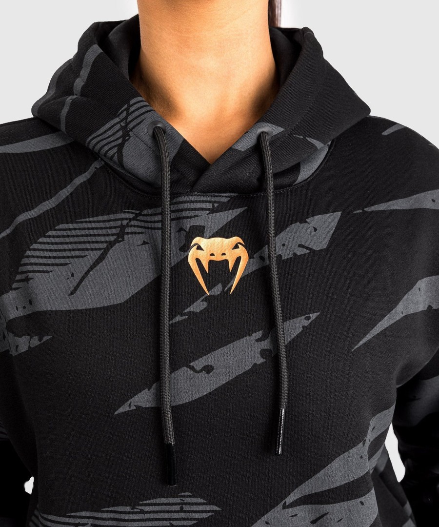 dámská mikina s kapucí ufc adrenaline by venum fight week - urban camo