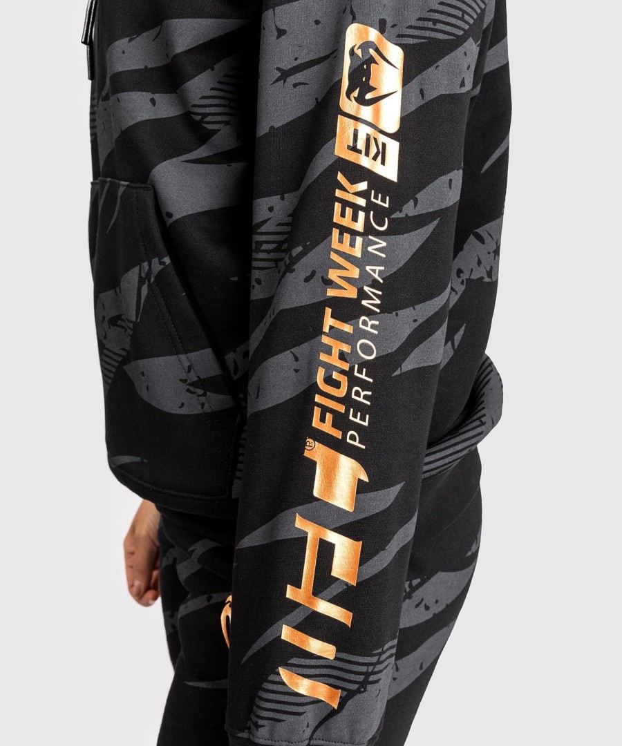dámská mikina s kapucí ufc adrenaline by venum fight week - urban camo