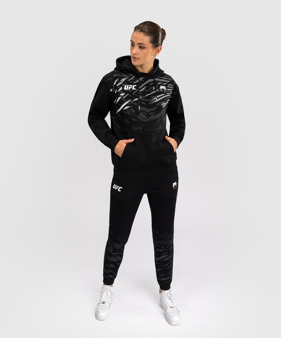 dámská replika svetru s kapucí ufc fusion by venum - černá