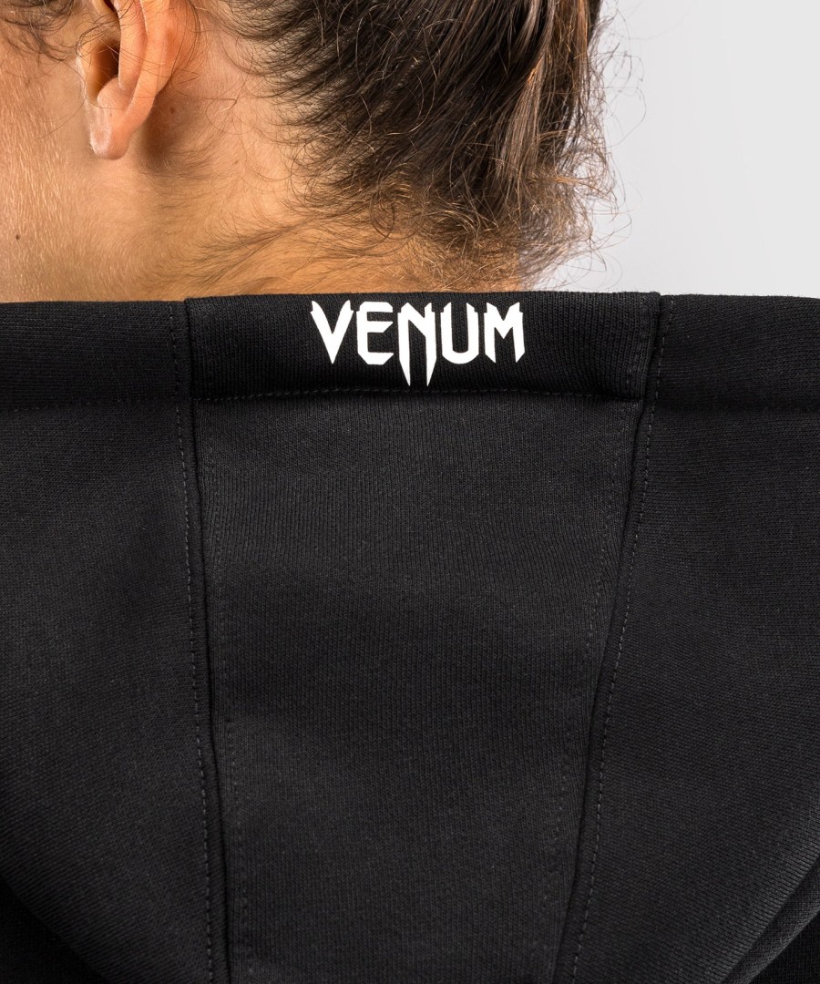 dámská replika svetru s kapucí ufc fusion by venum - černá