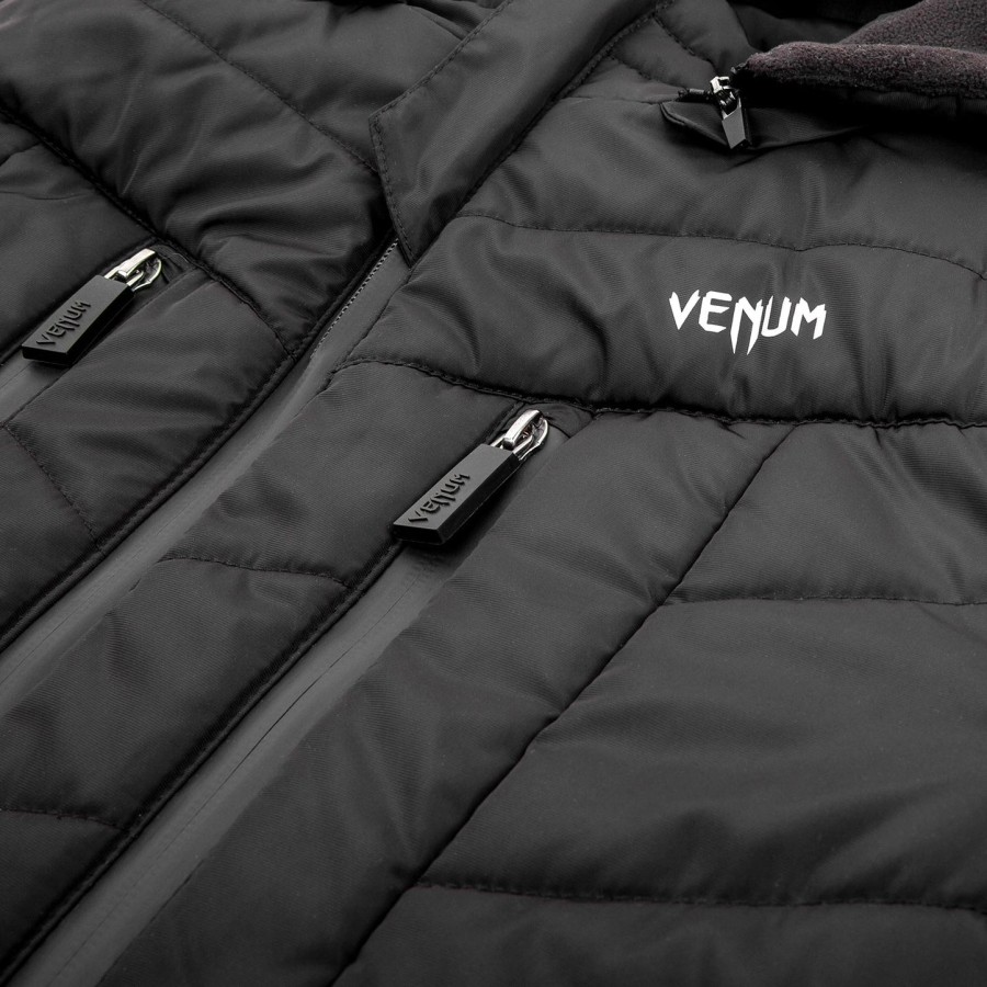 péřová bunda venum runner - pro ženy - černá - exkluzivní