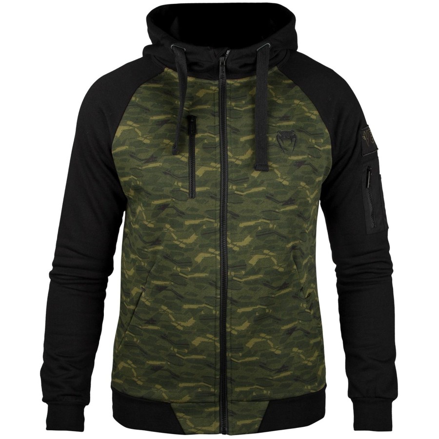 mikina s kapucí venum tramo 2.0 - khaki