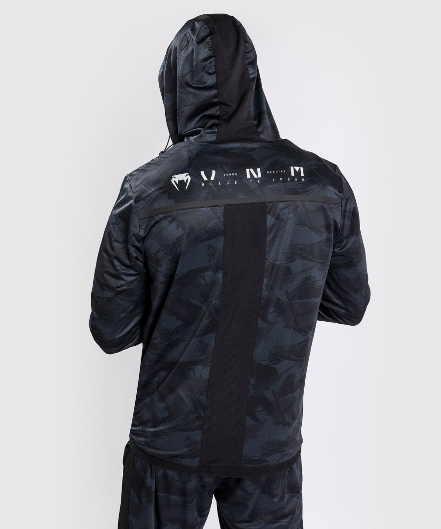 mikina s kapucí venum electron 3.0 - černá