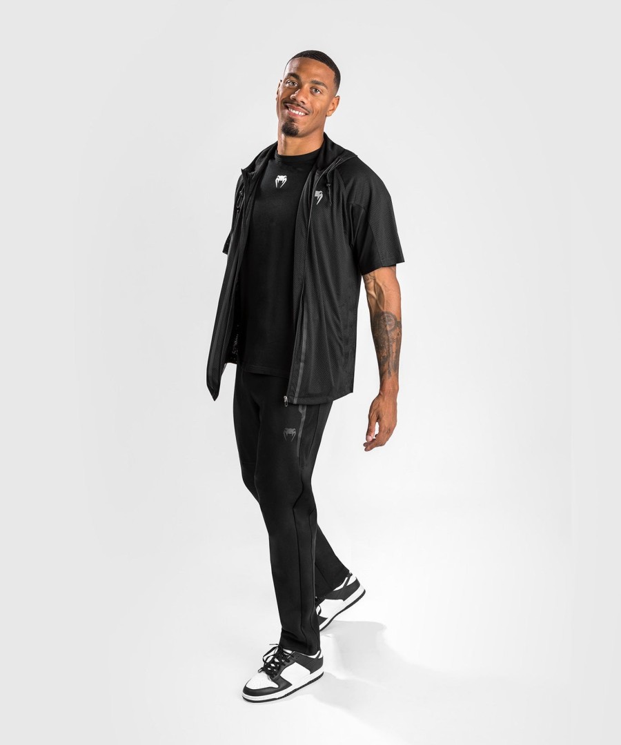 bunda venum electron 3.0 dry tech - krátký rukáv - černá