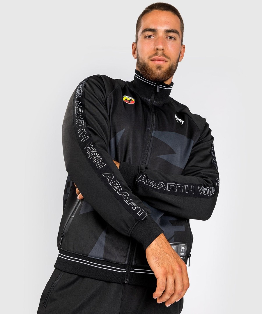 bunda venum abarth 1 na zip - černá
