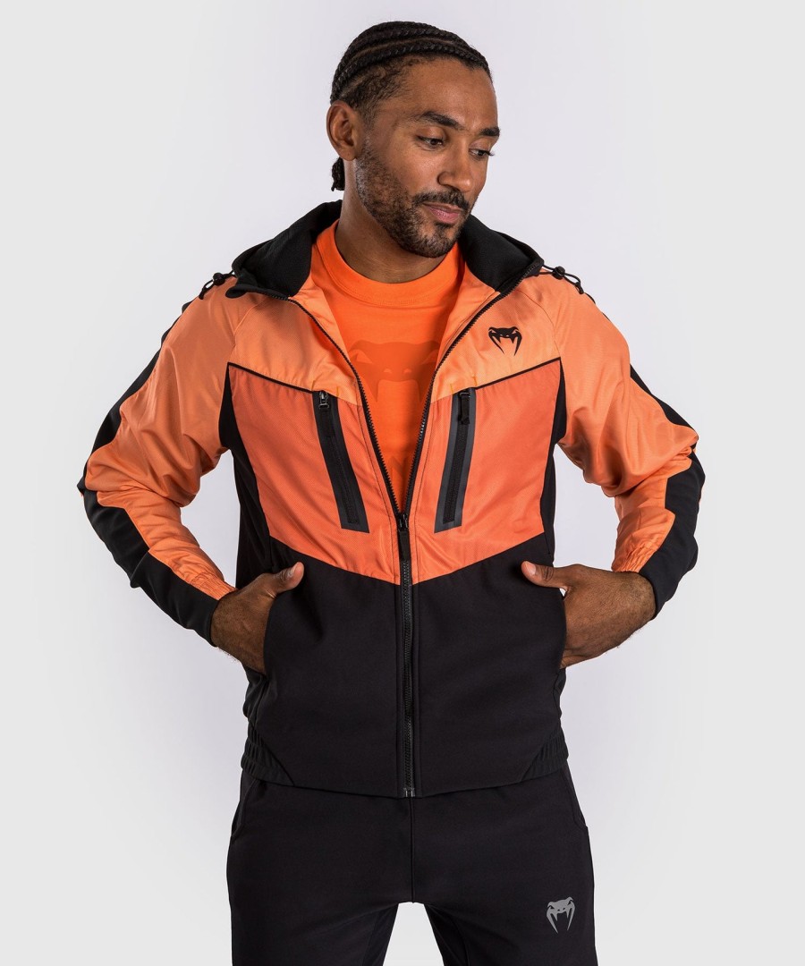 sportovní bunda venum laser 3.0 - černáoranžová
