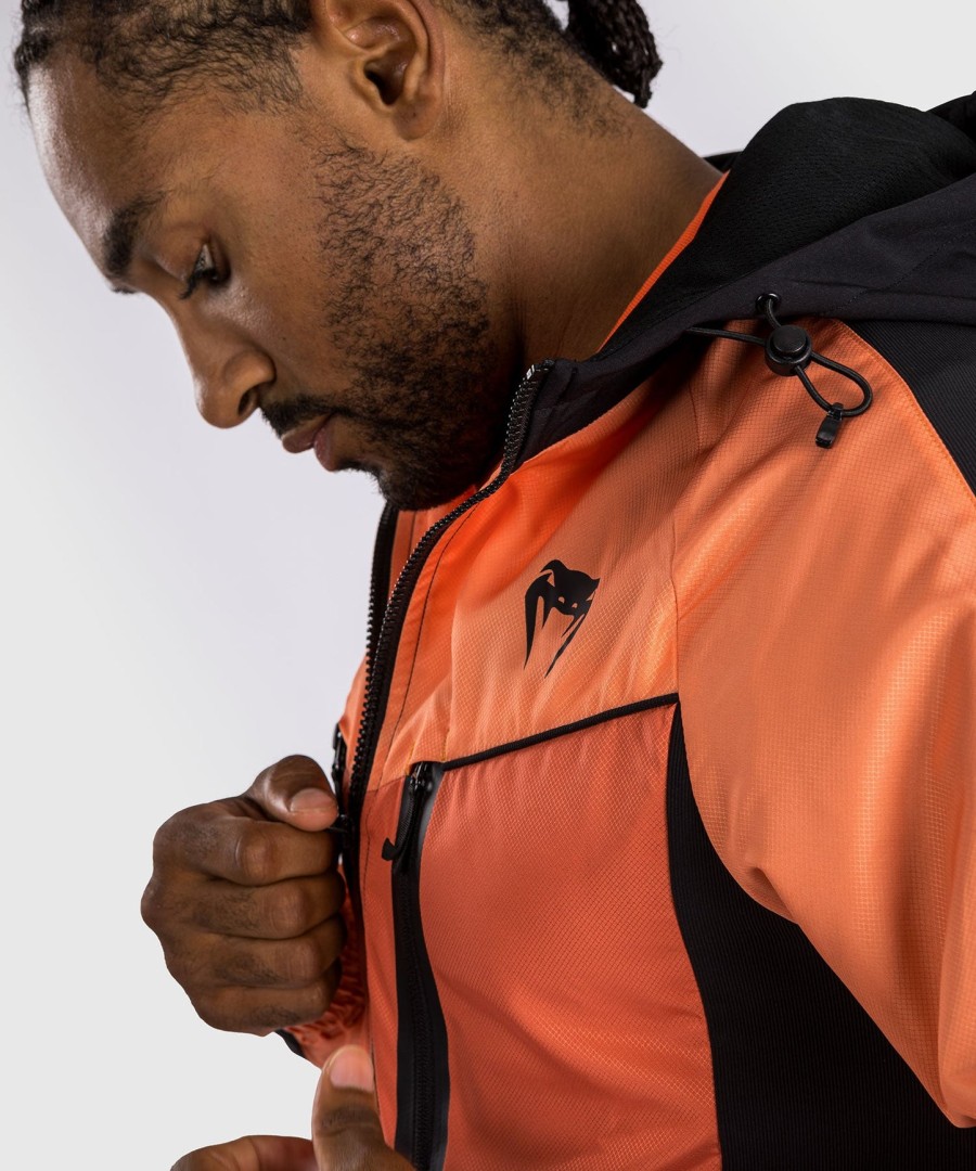 sportovní bunda venum laser 3.0 - černáoranžová