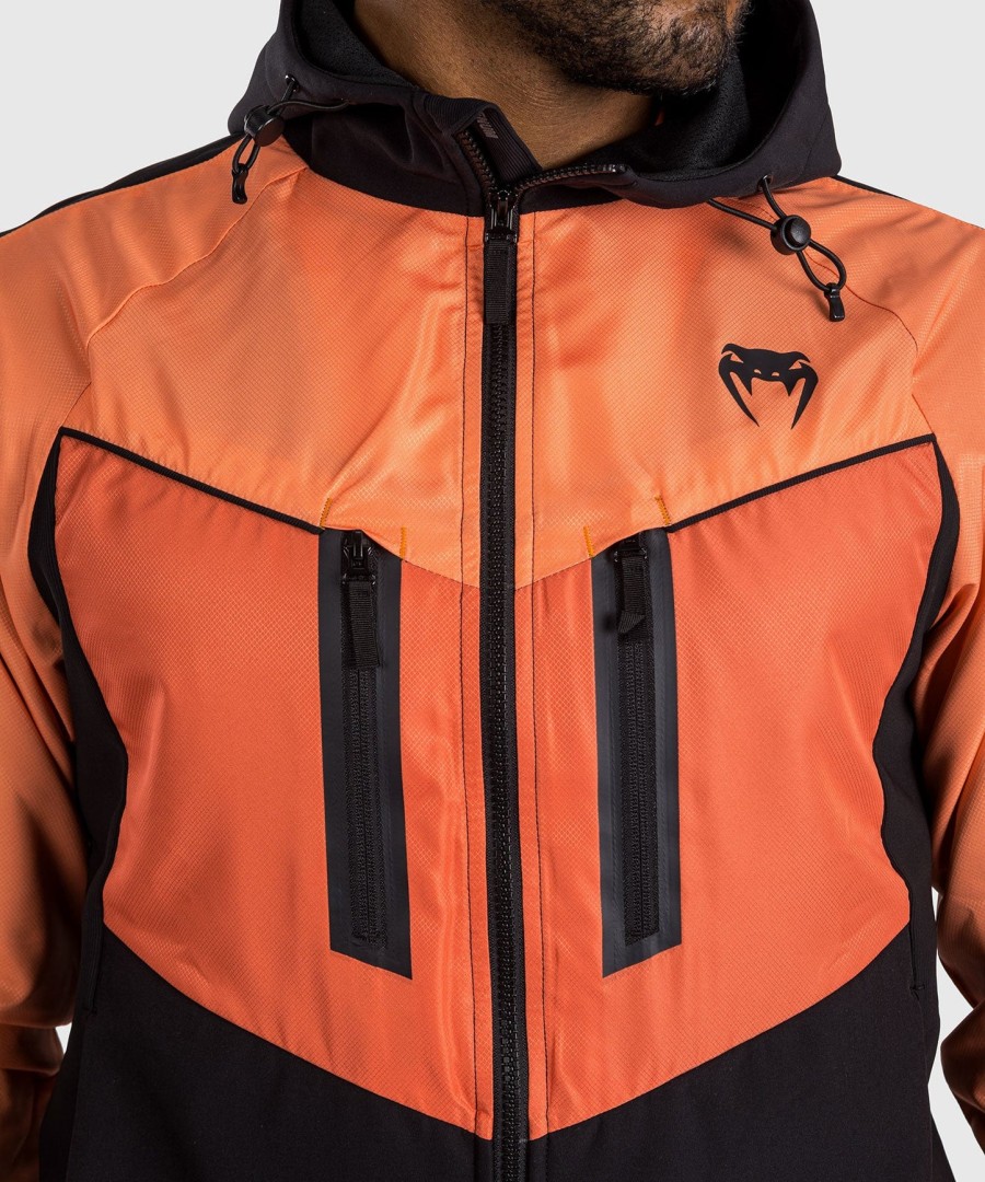 sportovní bunda venum laser 3.0 - černáoranžová