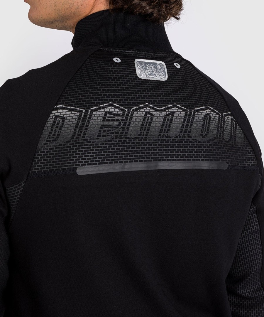 pánská bunda venum x dodge demon 170 s celozipovým zipem - černá