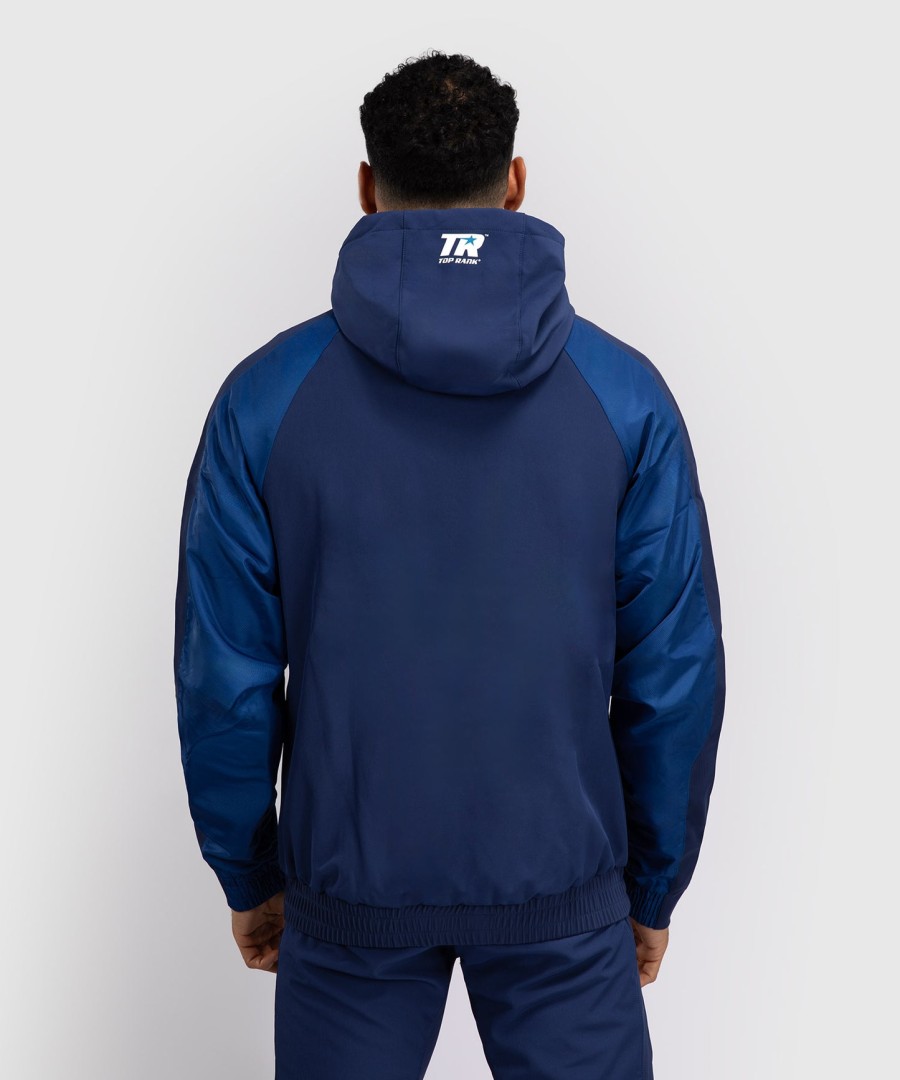 pánská mikina s kapucí venum x top rank original full zip - tmavě modrá