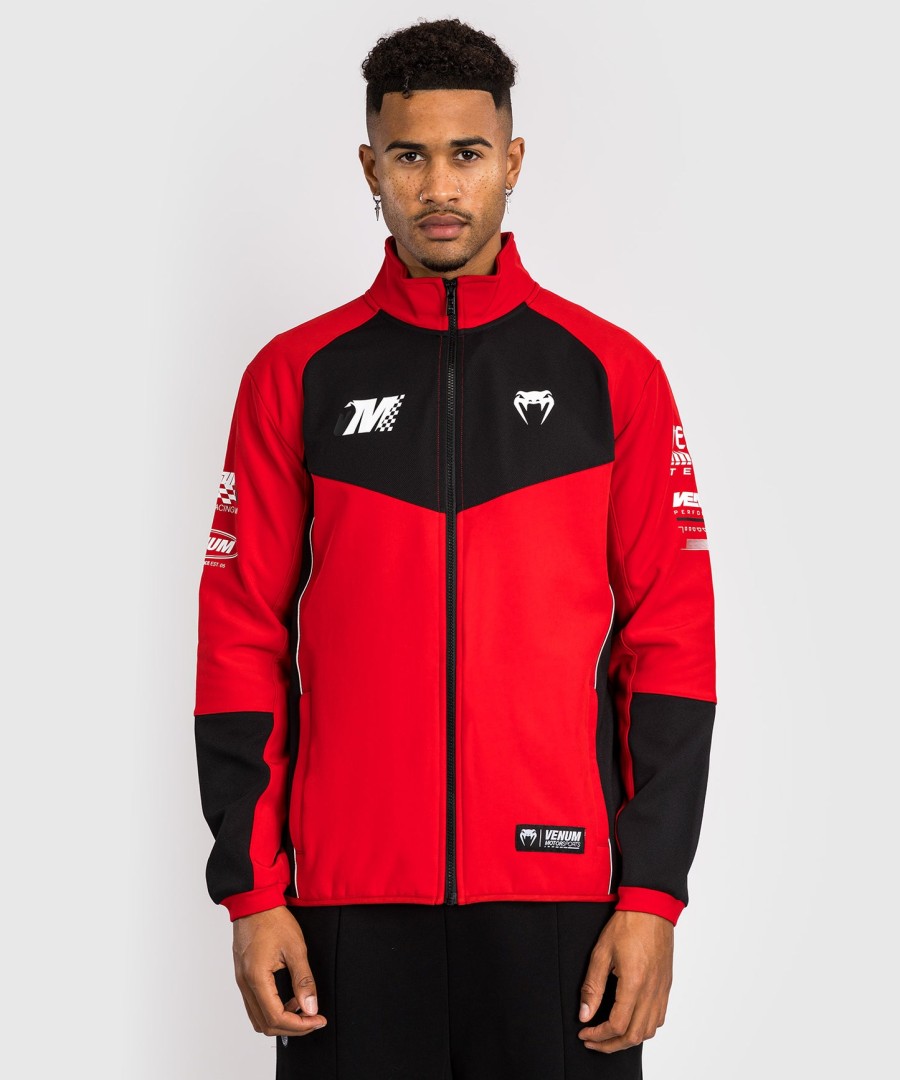 softshellová bunda venum motorsport - závodní červená