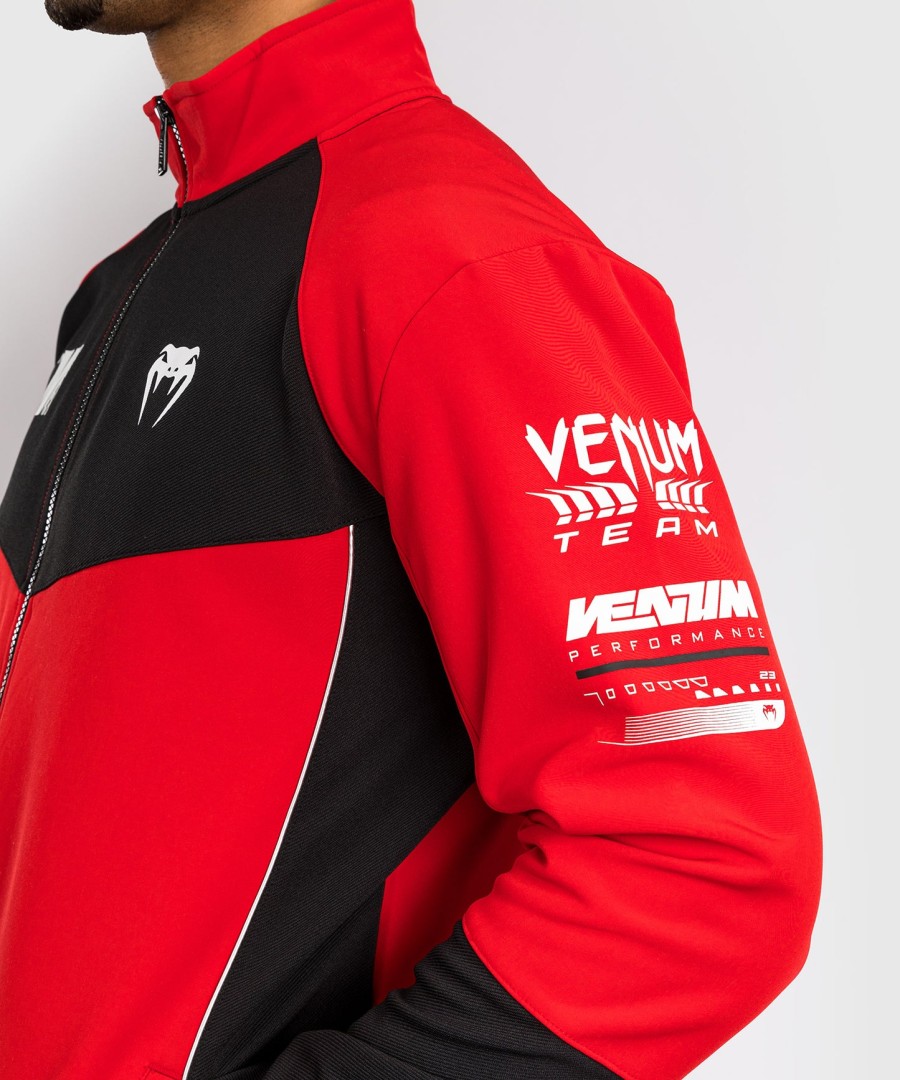 softshellová bunda venum motorsport - závodní červená