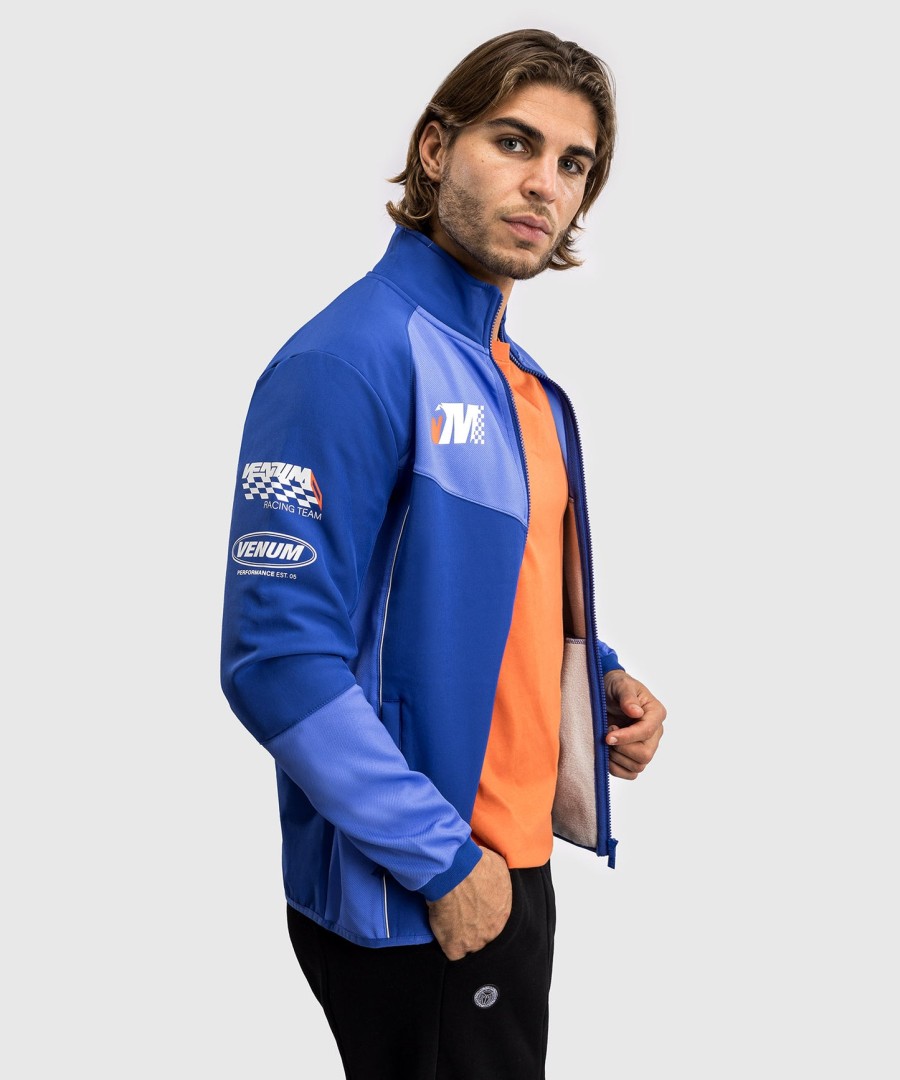 softshellová bunda venum motorsport - královská modrá