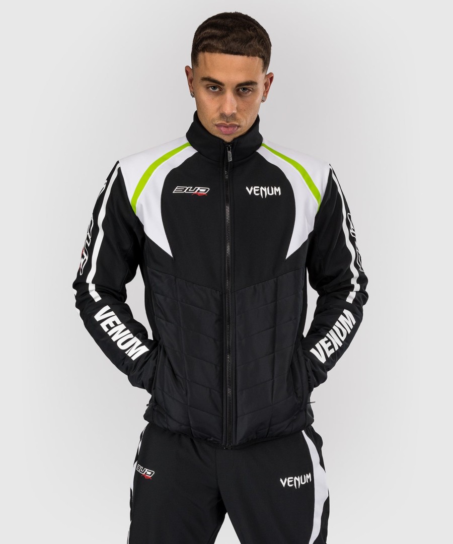 pánská bunda venum x bud racing - černábílálimetkově zelená