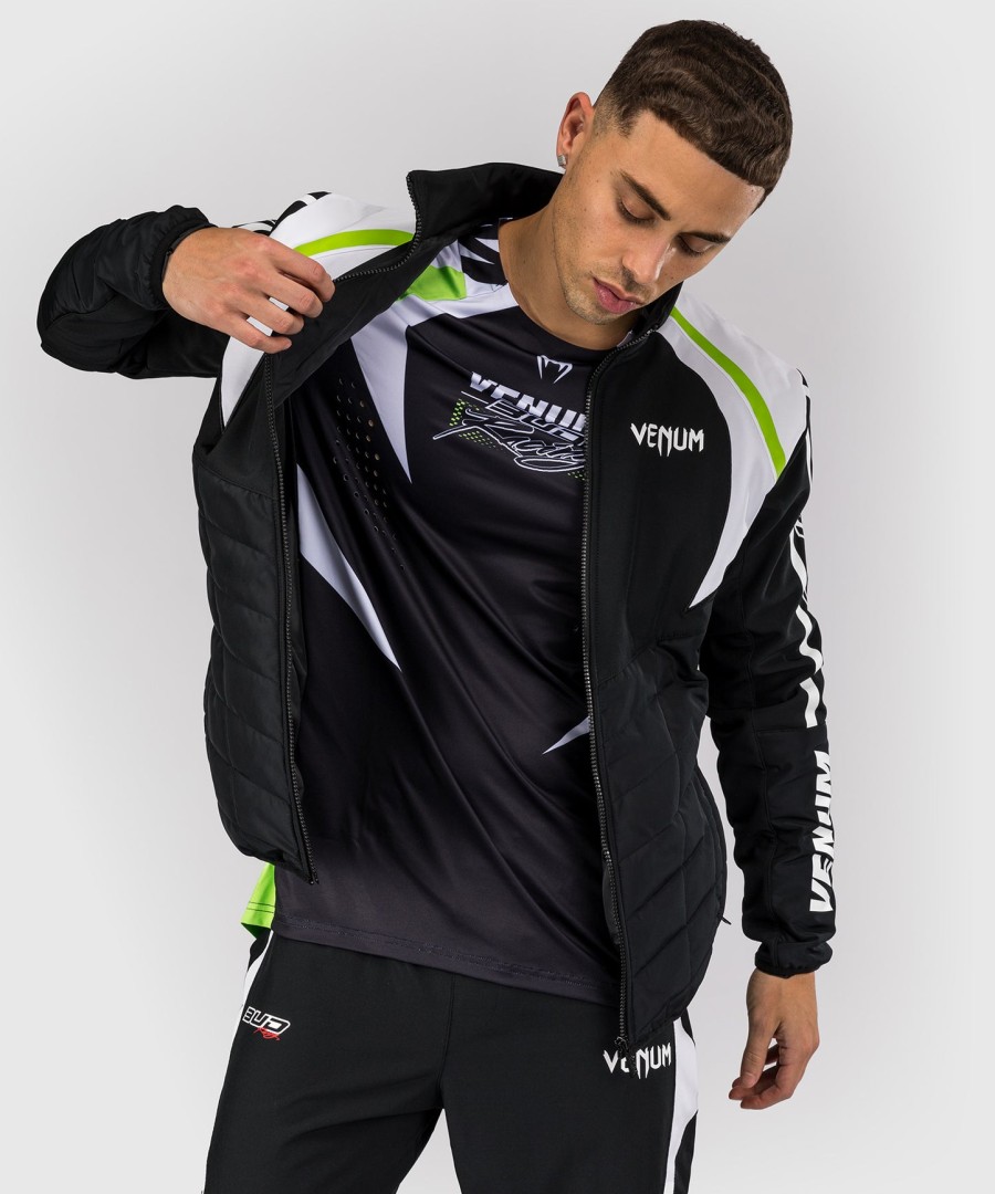 pánská bunda venum x bud racing - černábílálimetkově zelená