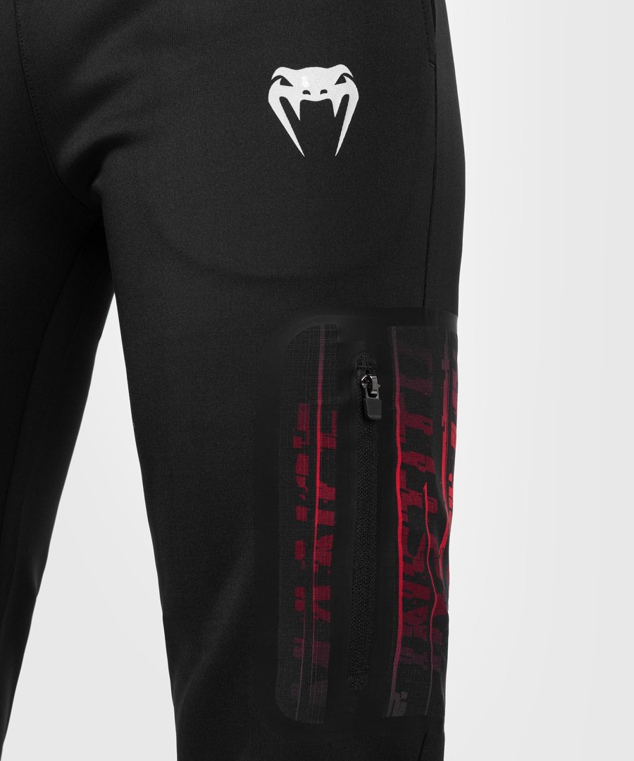dámské tepláky ufc venum performance institute 2.0 - černo-červené
