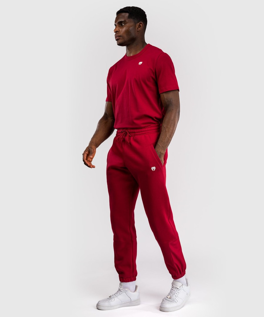 tepláky venum silent power joggers - třešňově červené
