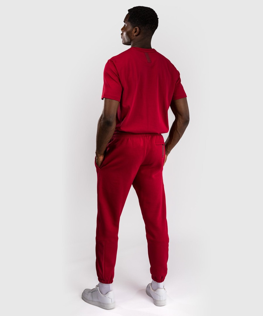 tepláky venum silent power joggers - třešňově červené