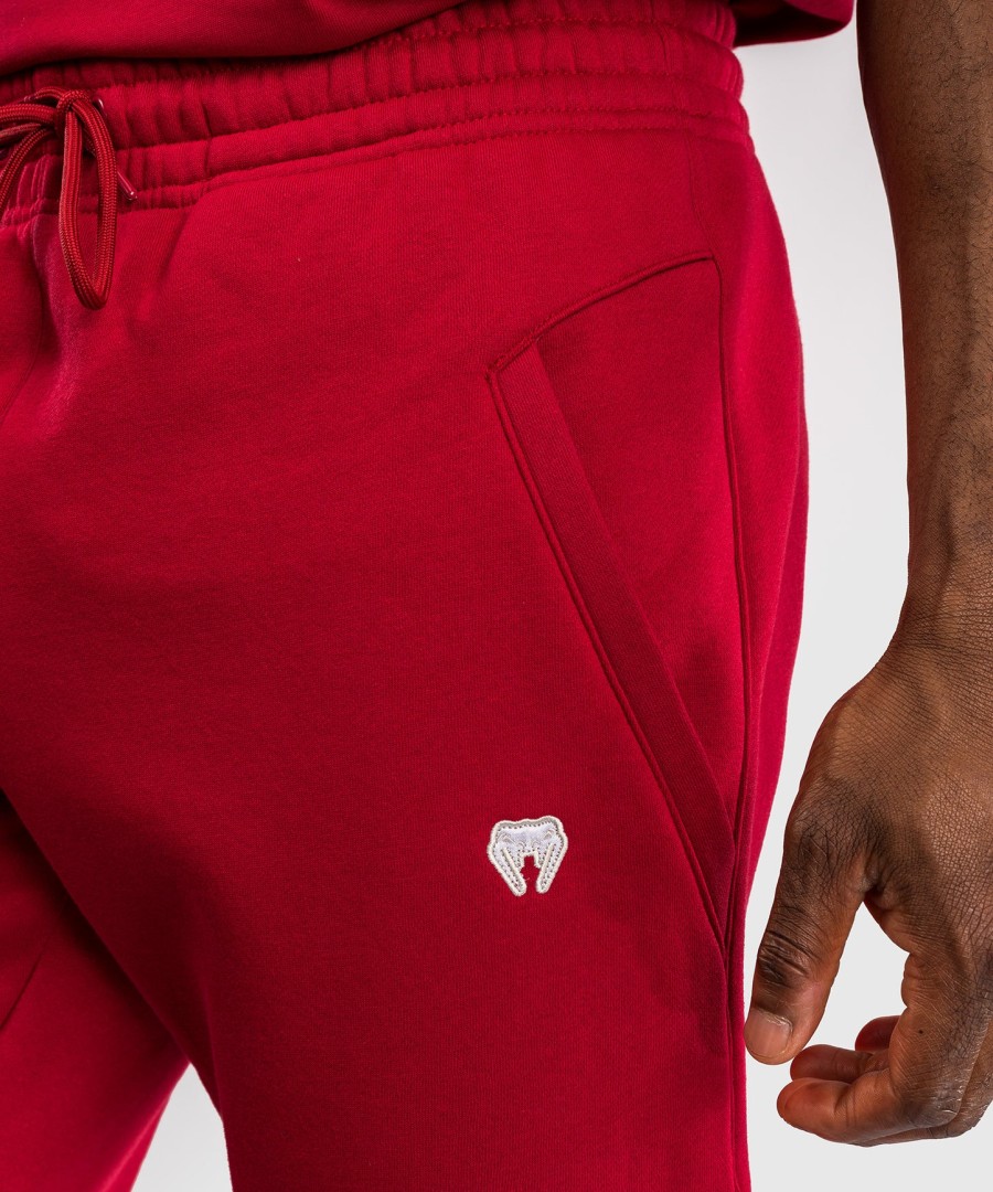tepláky venum silent power joggers - třešňově červené