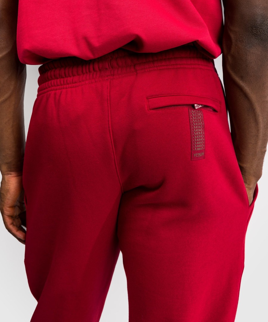 tepláky venum silent power joggers - třešňově červené