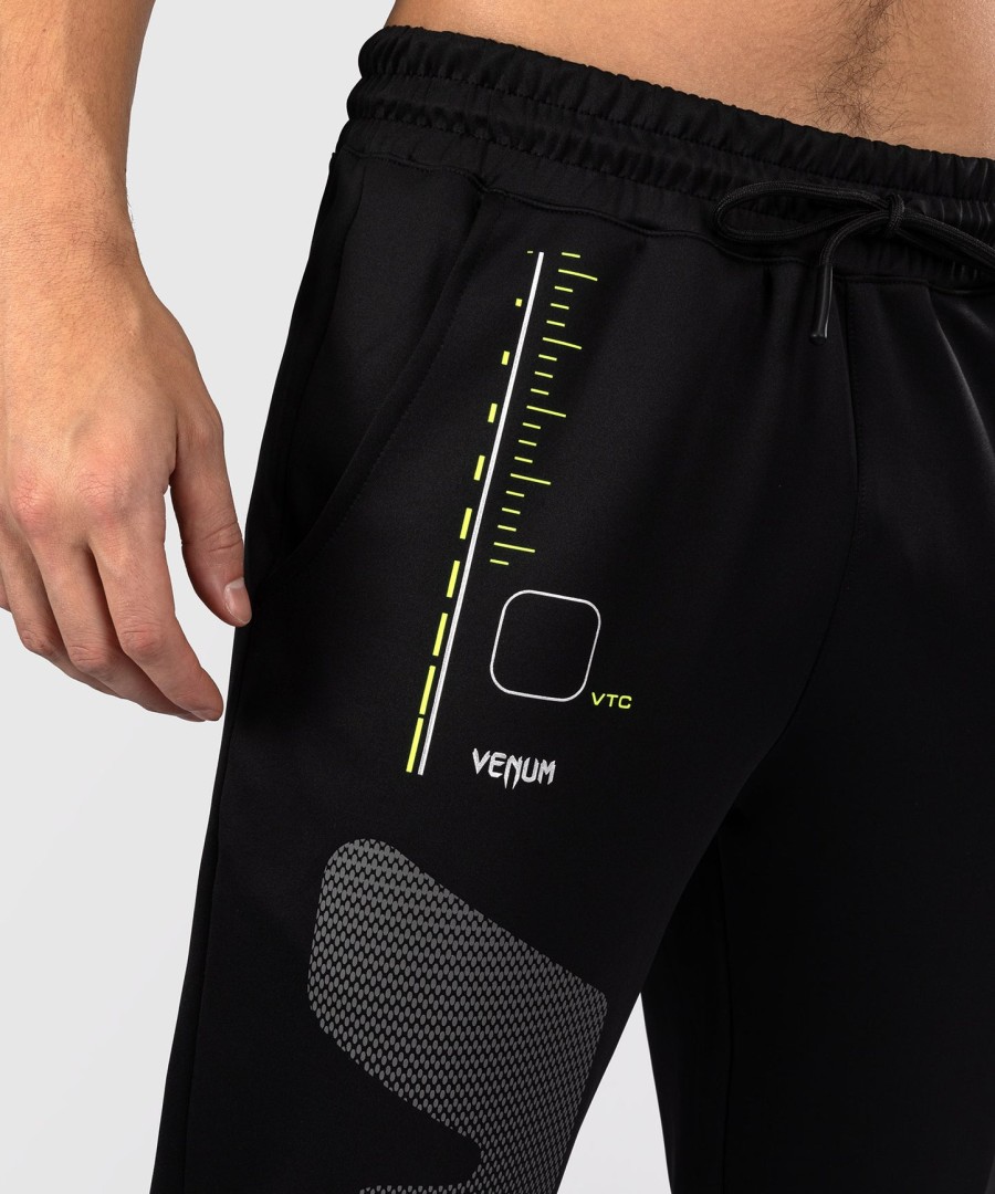 venum training camp 4.0 jogger - Černáneonově zelená