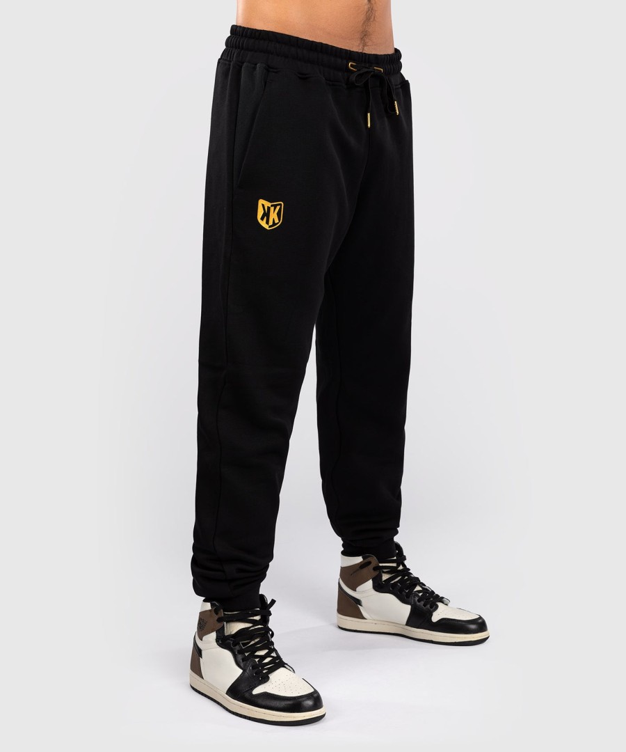 joggingové kraťasy fk x venum hexagone mma - černo-zlaté