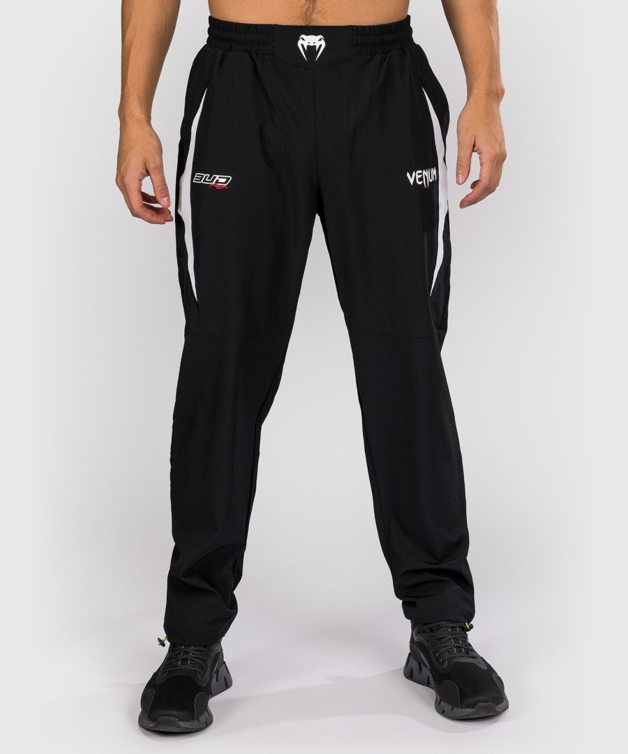 pánské tepláky venum x bud racing - černábílálimetkově zelená