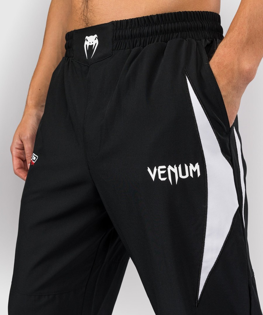 pánské tepláky venum x bud racing - černábílálimetkově zelená