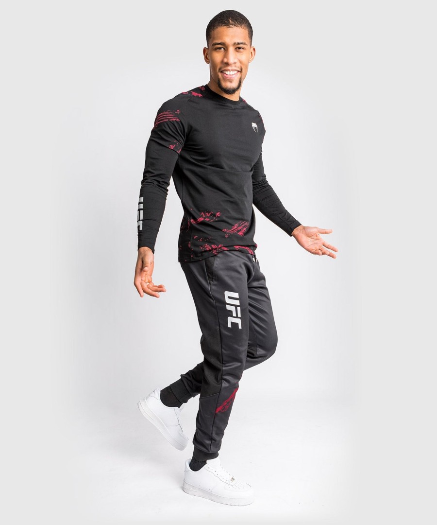 tepláky ufc venum authentic fight week 2.0 - černo-červené