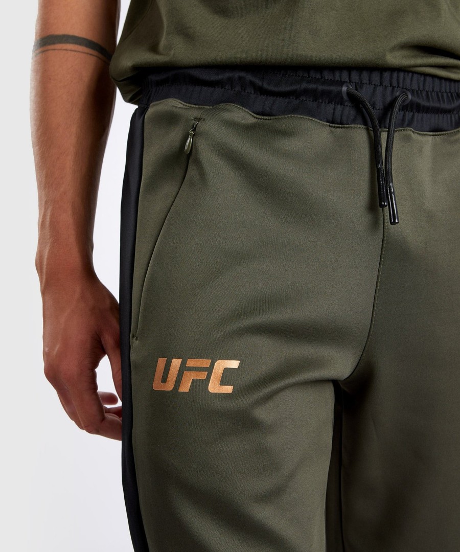pánské kalhoty ufc adrenaline by venum fight week performance - khakibronzové